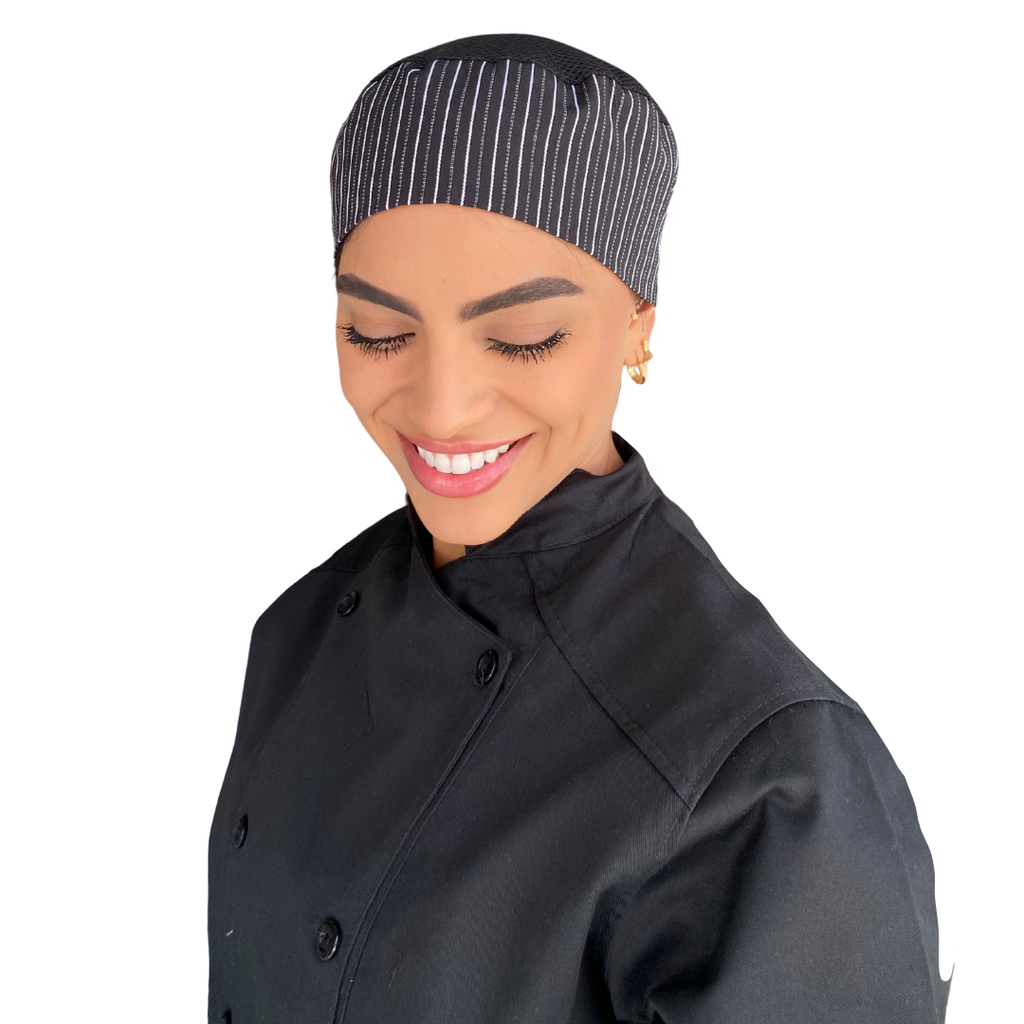 [BN-API2-VCC2] zittro Cofía De Cocina Chef Rayas Unisex