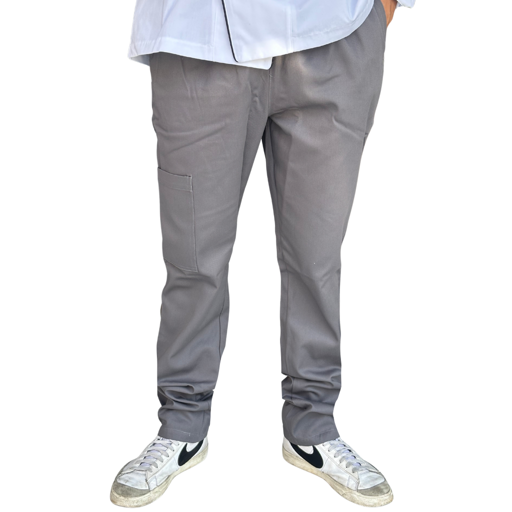 [R91105-000 ECH] zittro Pantalón Chef Hombre. Gris Oxford R91105-000 (ECH)