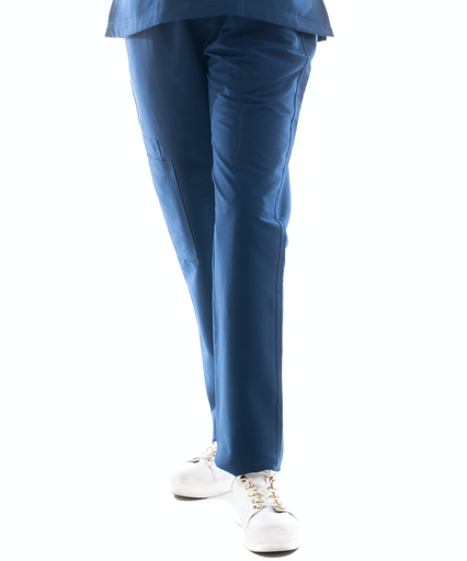 [M81201 440 ECH] zittro Pantalón Médico Stretch Recto Mujer Marino (ECH)