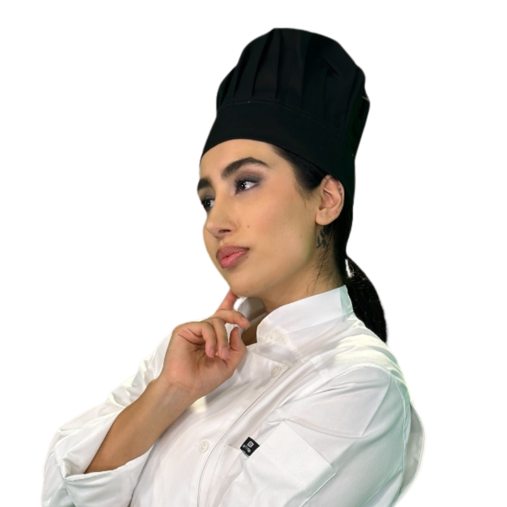 [R93301-000] zittro Gorro Pastelero Negro